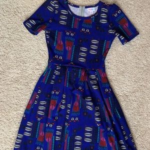 Lularoe “Amelia” Dress - beautiful print!